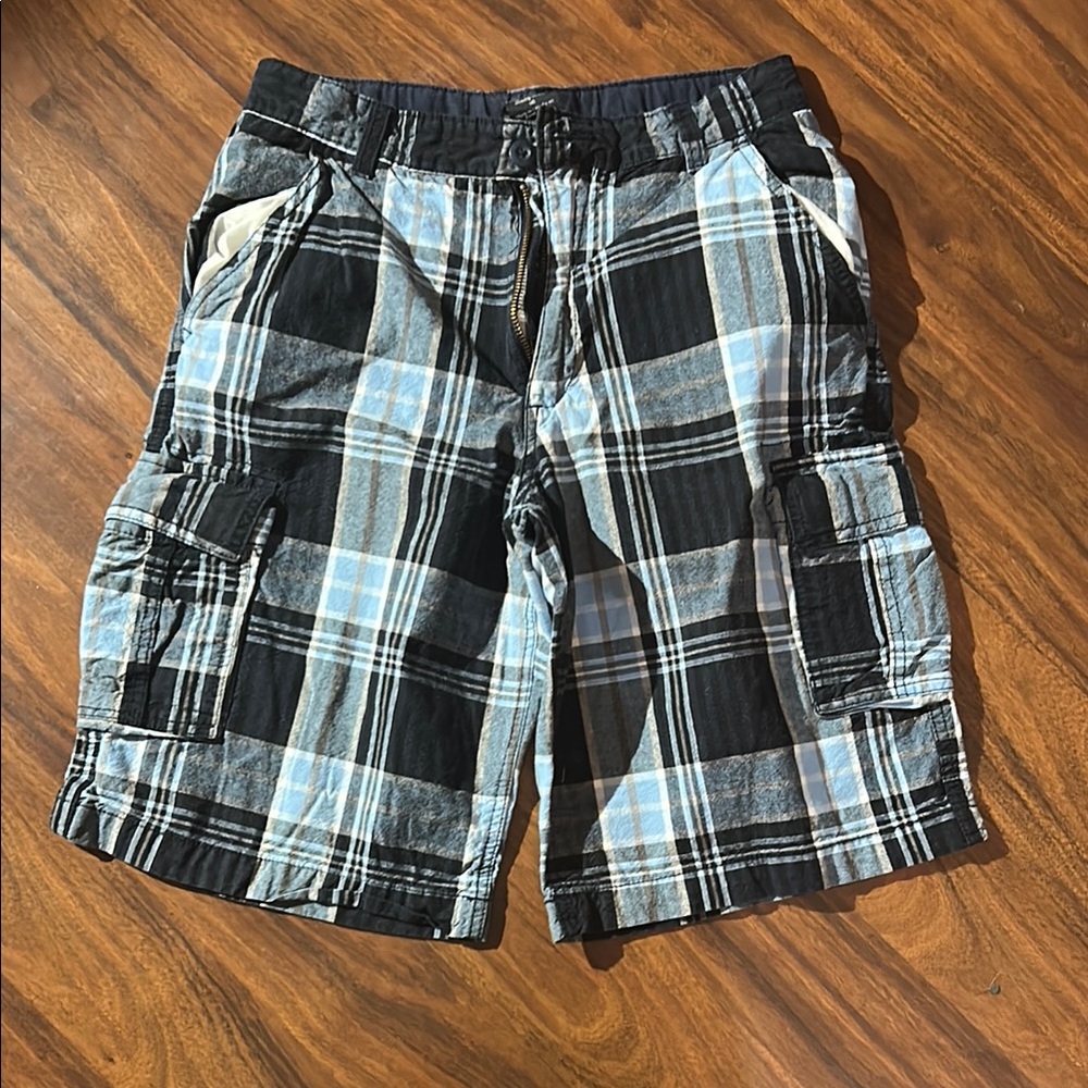Faded Glory Navy and Blue Casual Shorts